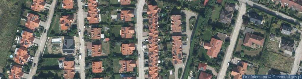 Zdjęcie satelitarne Europejska ul.