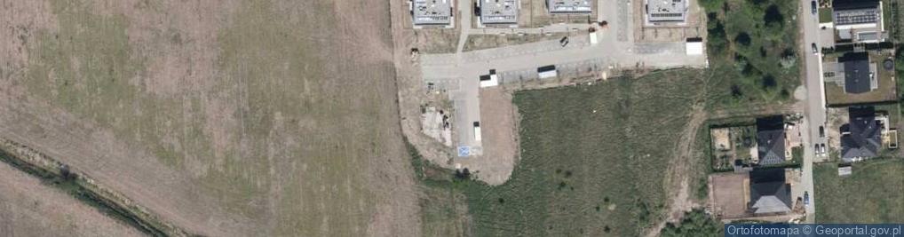 Zdjęcie satelitarne Eukaliptusowa ul.