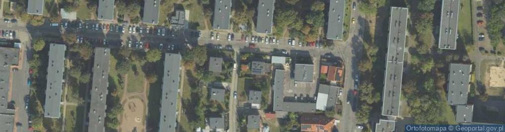 Zdjęcie satelitarne Falista ul.