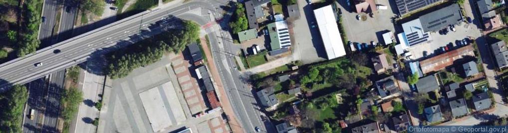 Zdjęcie satelitarne Faradaya Michaela ul.