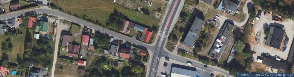 Zdjęcie satelitarne Fabianki ul.