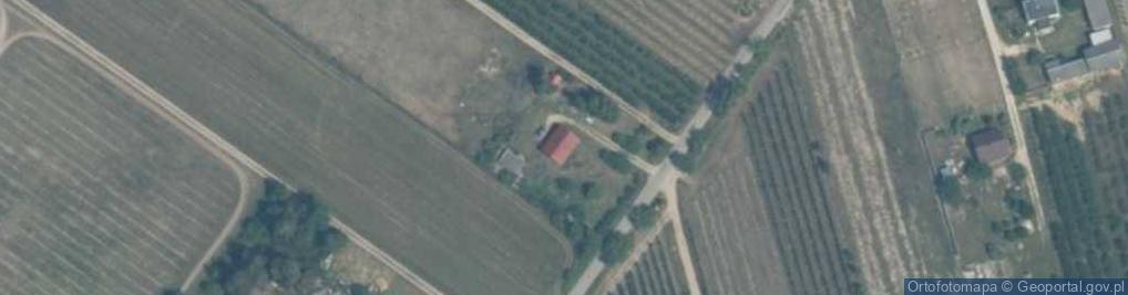 Zdjęcie satelitarne Falęcice-Parcela ul.