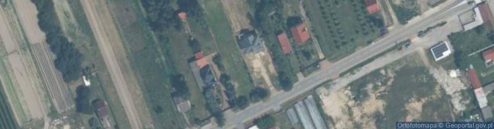 Zdjęcie satelitarne Falęcice ul.