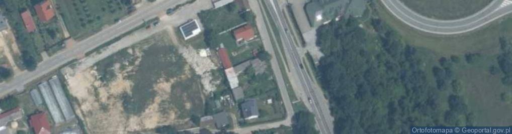 Zdjęcie satelitarne Falęcice ul.