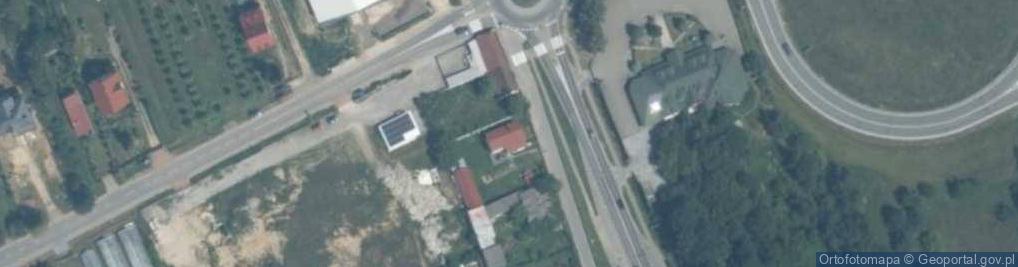 Zdjęcie satelitarne Falęcice ul.