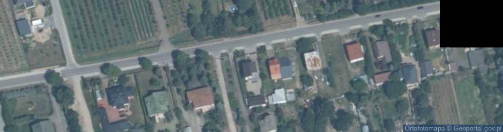 Zdjęcie satelitarne Falęcice ul.