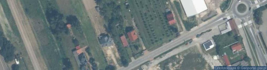 Zdjęcie satelitarne Falęcice ul.
