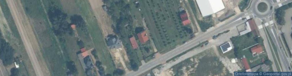 Zdjęcie satelitarne Falęcice ul.
