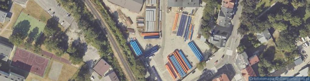Zdjęcie satelitarne Fabryczna ul.