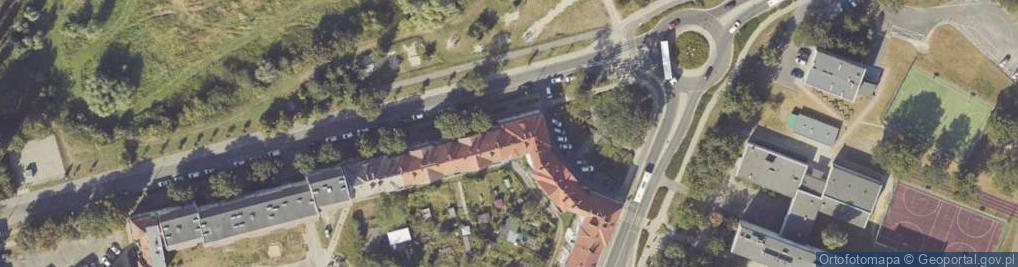 Zdjęcie satelitarne Fabryczna ul.