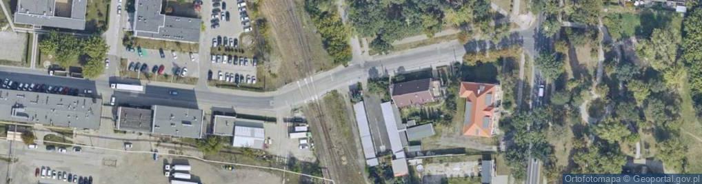Zdjęcie satelitarne Fabryczna ul.