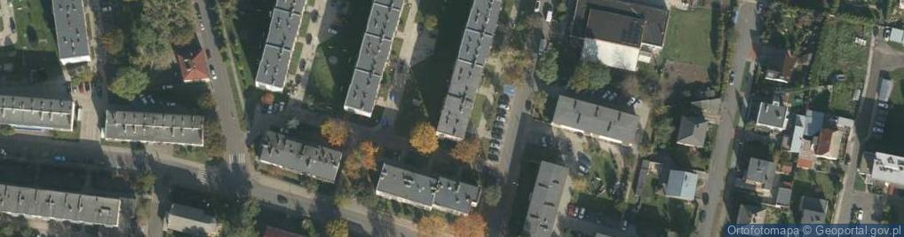 Zdjęcie satelitarne Fabryczna ul.