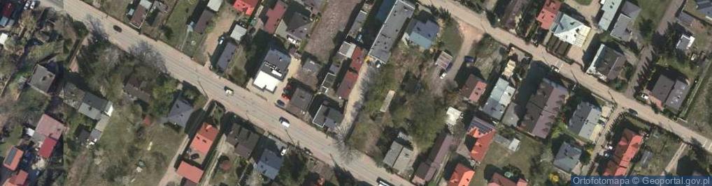 Zdjęcie satelitarne Fabryczna ul.