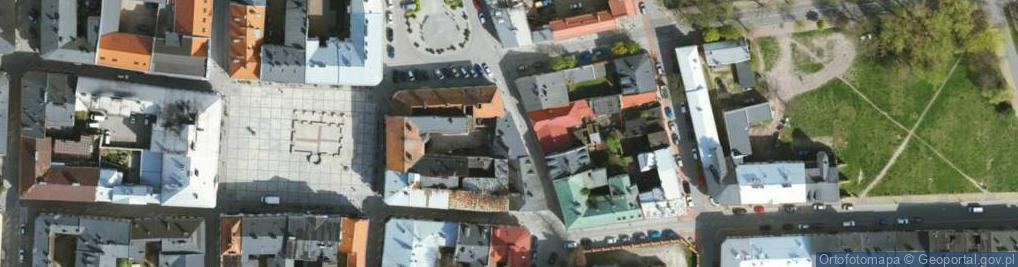 Zdjęcie satelitarne Farna ul.