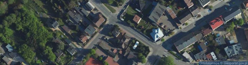Zdjęcie satelitarne Faworna ul.