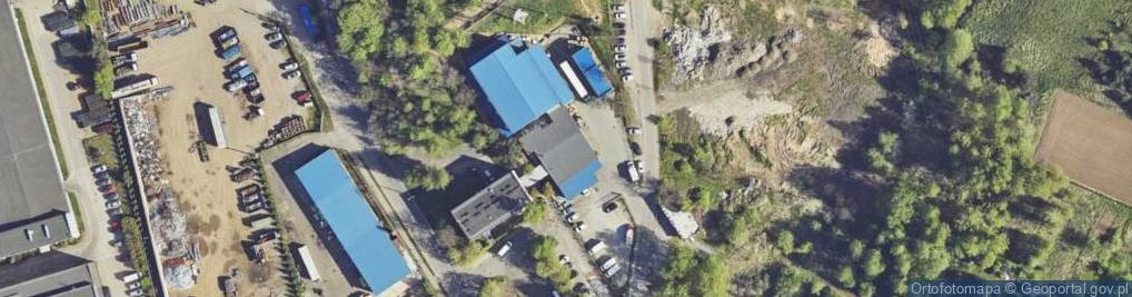 Zdjęcie satelitarne Fabryczna ul.