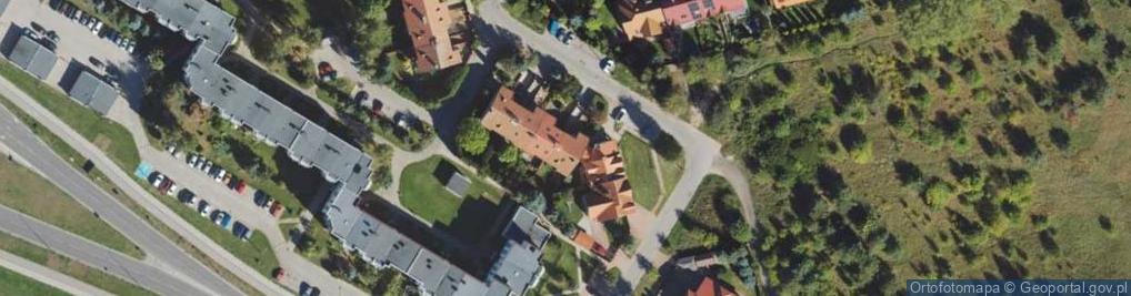 Zdjęcie satelitarne Falka Knuta Olofa ul.