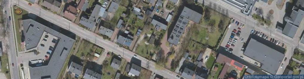 Zdjęcie satelitarne Fabryczna ul.