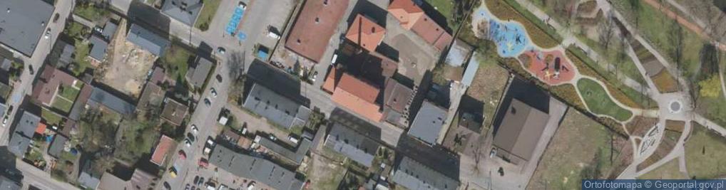 Zdjęcie satelitarne Farbiarska ul.