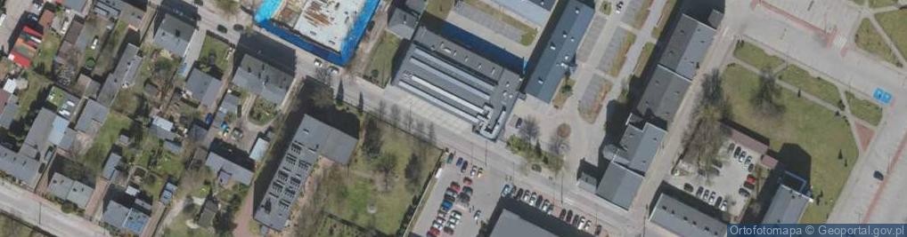 Zdjęcie satelitarne Farbiarska ul.