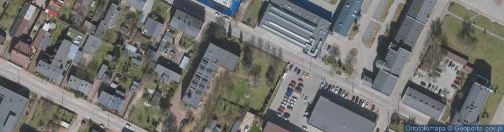 Zdjęcie satelitarne Farbiarska ul.
