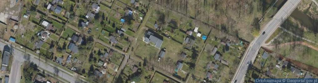 Zdjęcie satelitarne Farbiarska ul.