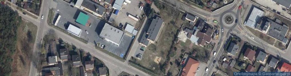 Zdjęcie satelitarne Farbiarska ul.