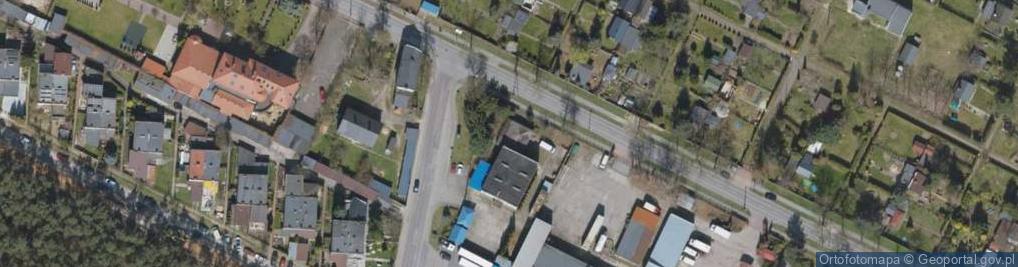 Zdjęcie satelitarne Farbiarska ul.