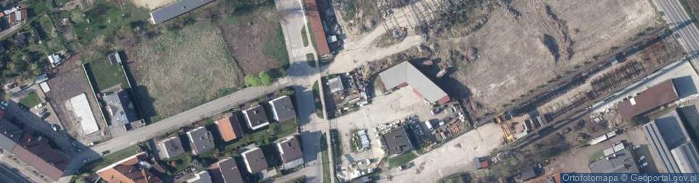 Zdjęcie satelitarne Fabryczna ul.
