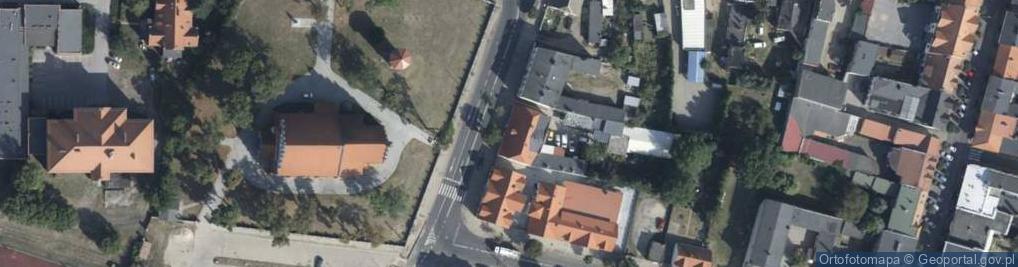 Zdjęcie satelitarne Farna ul.