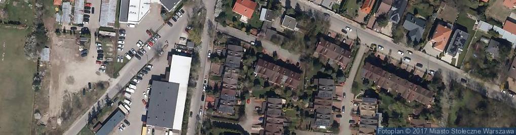 Zdjęcie satelitarne Farbiarska ul.