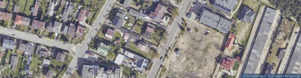 Zdjęcie satelitarne Fabryczna ul.