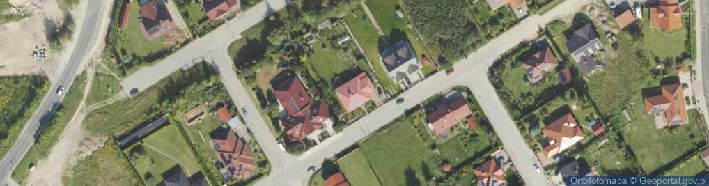Zdjęcie satelitarne Fiołkowa ul.
