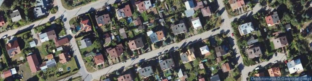Zdjęcie satelitarne Fińska ul.