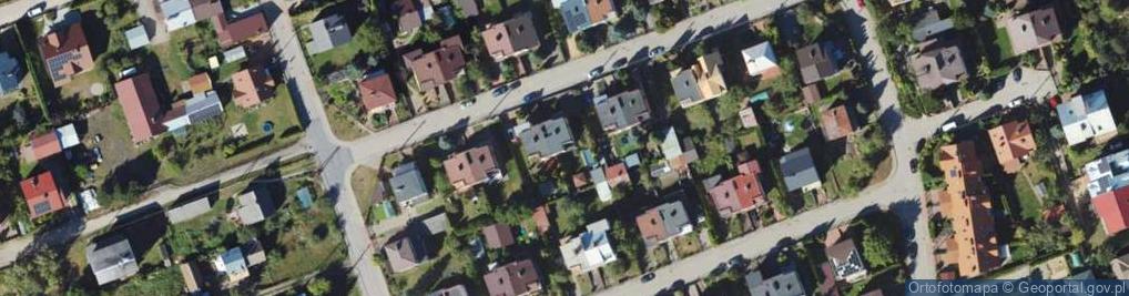 Zdjęcie satelitarne Fińska ul.