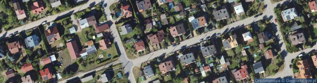 Zdjęcie satelitarne Fińska ul.