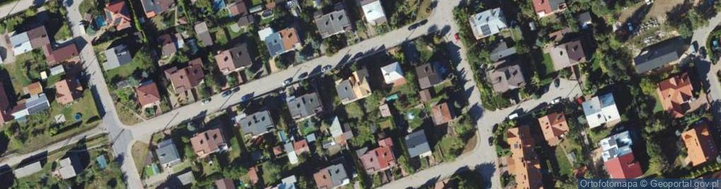 Zdjęcie satelitarne Fińska ul.