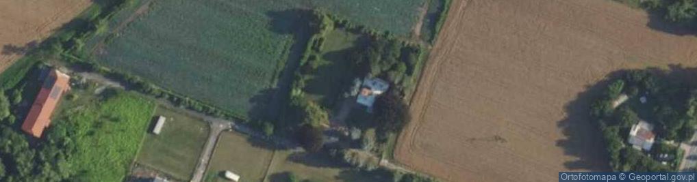 Zdjęcie satelitarne Fiołkowa ul.