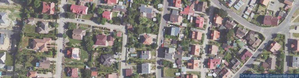 Zdjęcie satelitarne Fieldorfa-Nila Augusta Emila, gen. ul.