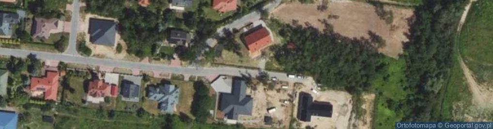 Zdjęcie satelitarne Fiołkowa ul.