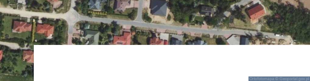 Zdjęcie satelitarne Fiołkowa ul.