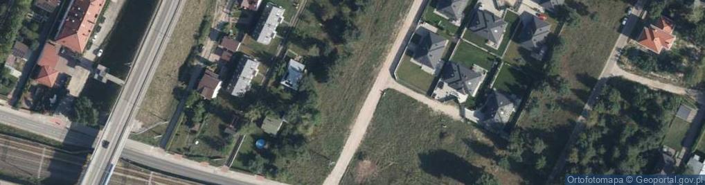 Zdjęcie satelitarne Fiołkowa ul.