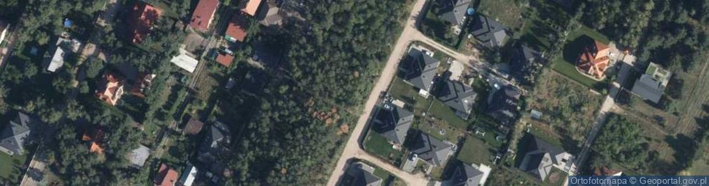 Zdjęcie satelitarne Fiołkowa ul.