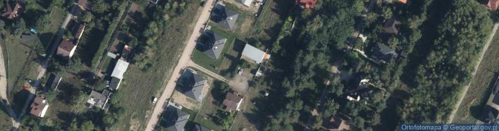 Zdjęcie satelitarne Fiołkowa ul.