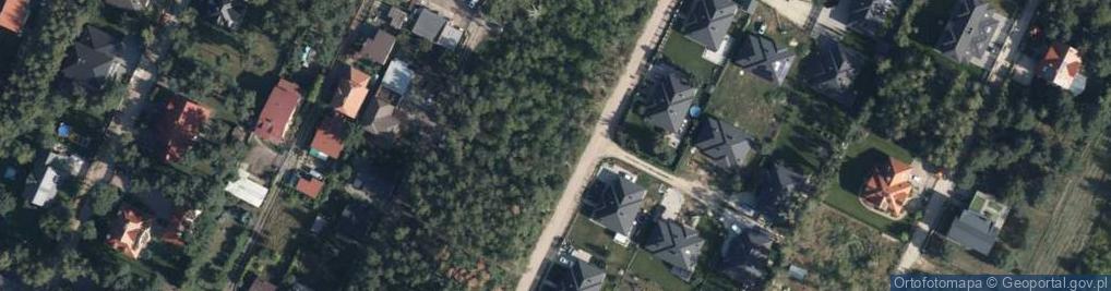 Zdjęcie satelitarne Fiołkowa ul.