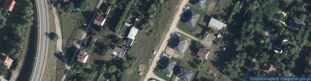 Zdjęcie satelitarne Fiołkowa ul.