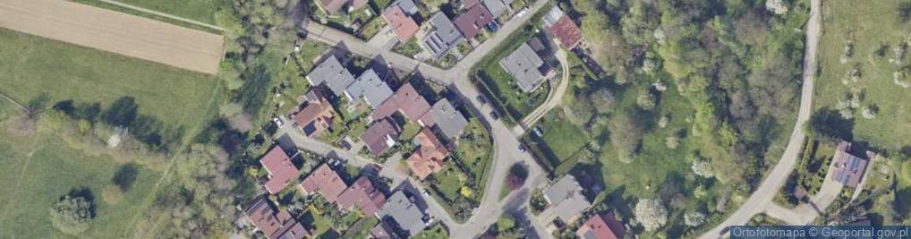 Zdjęcie satelitarne Fiołków ul.