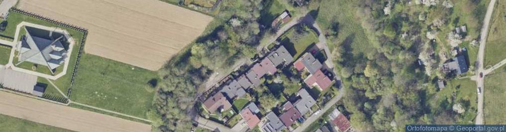 Zdjęcie satelitarne Fiołków ul.