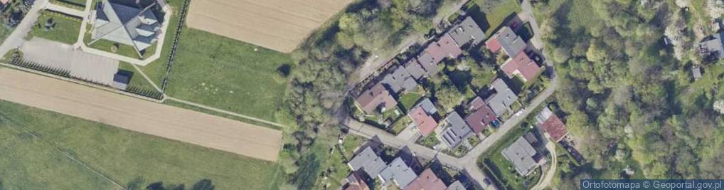 Zdjęcie satelitarne Fiołków ul.