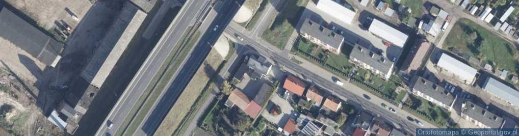 Zdjęcie satelitarne Fieldorfa-Nila Augusta Emila, gen. ul.